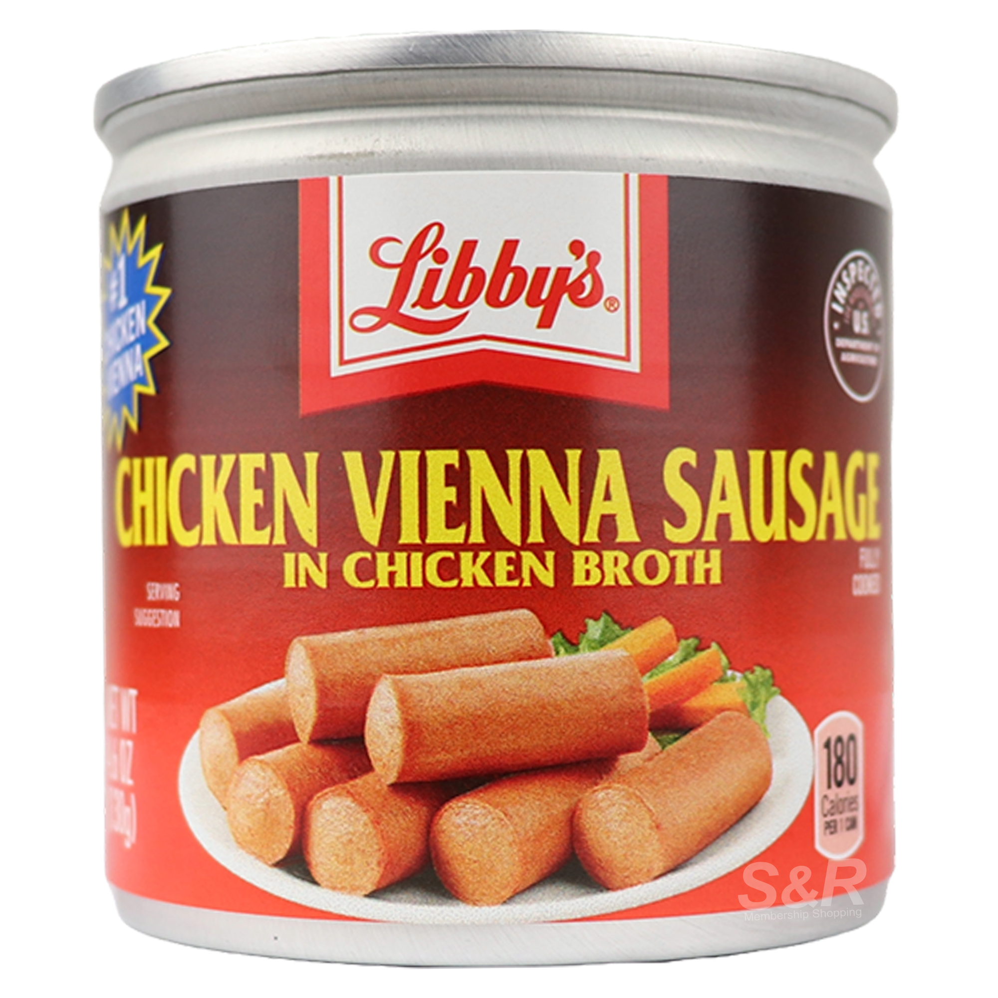 Libby's Vienna Chicken Sausage 130gx24cans
